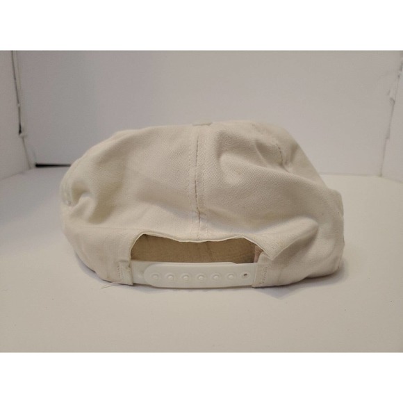 United States Air Force Retired Embroidered Hat Cap Adjustable White Gold Blue - Picture 3 of 7